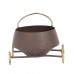 Wine Shape Bowl Snacks Platter With Wheels